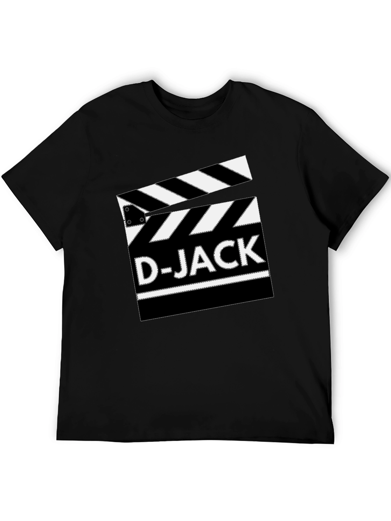 D-JACK Film Clapboard Black T-Shirt