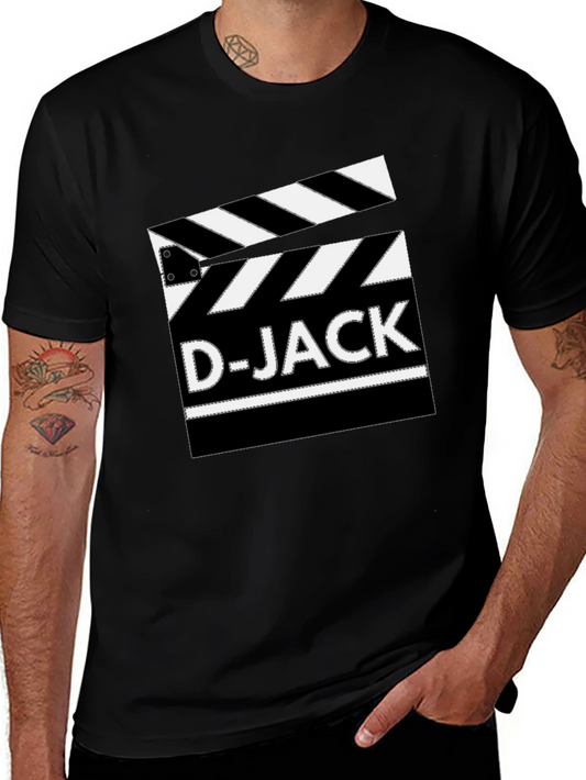 D-JACK Film Clapboard Black T-Shirt