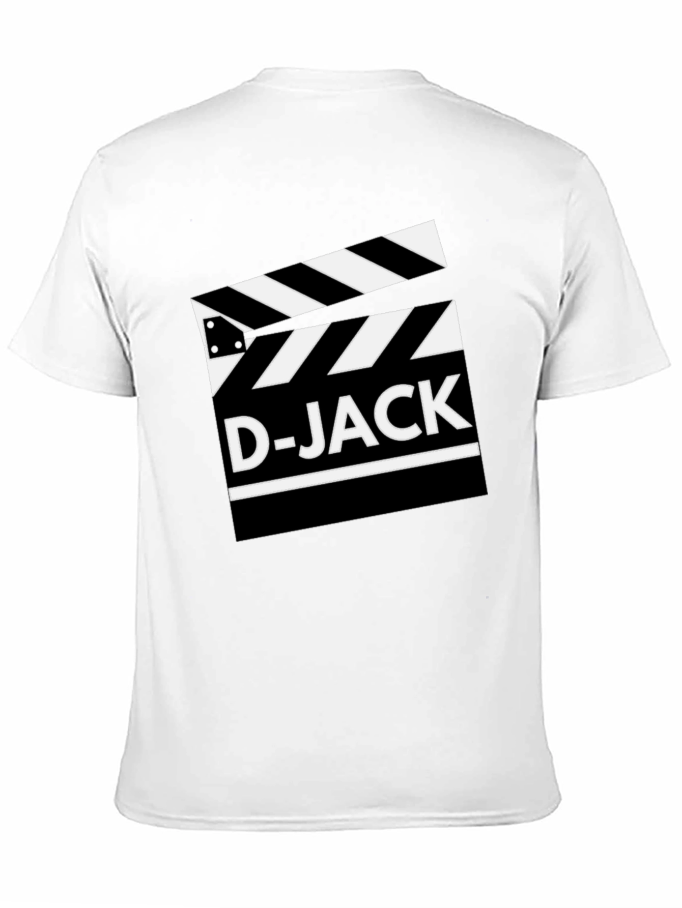 D-JACK Film Clapboard Black T-Shirt