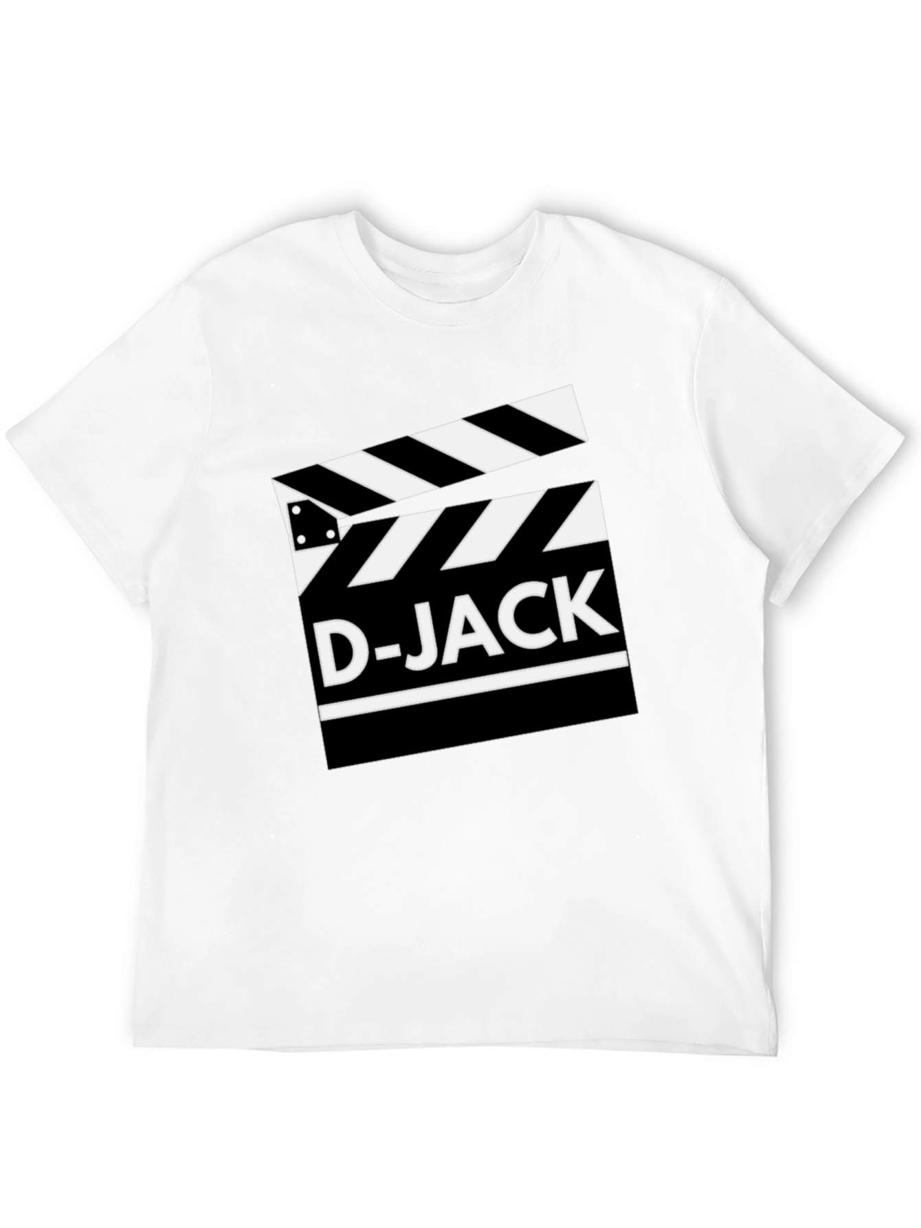 D-JACK Film Clapboard Black T-Shirt