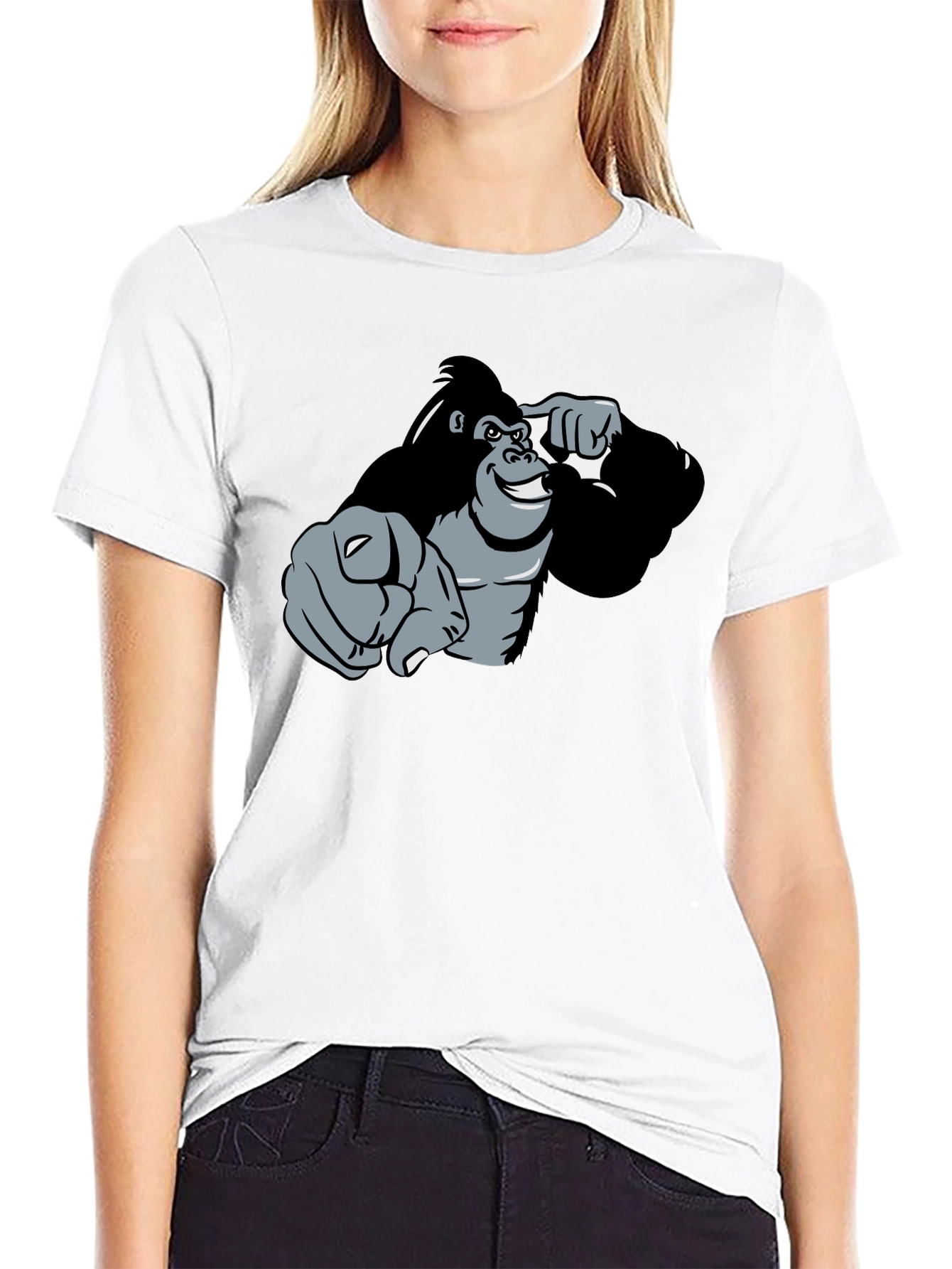 Gorilla Graphic Tee - Flex Your Style!
