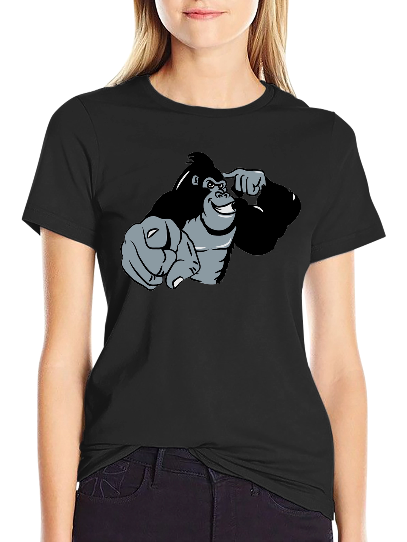Gorilla Graphic Tee - Flex Your Style!