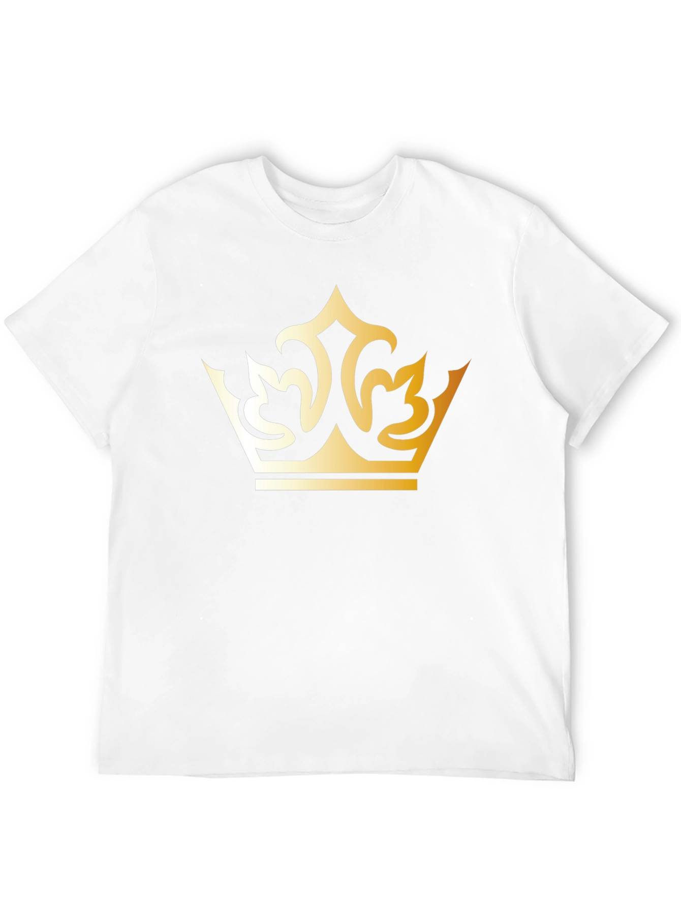 Gold Crown Graphic Black T-Shirt