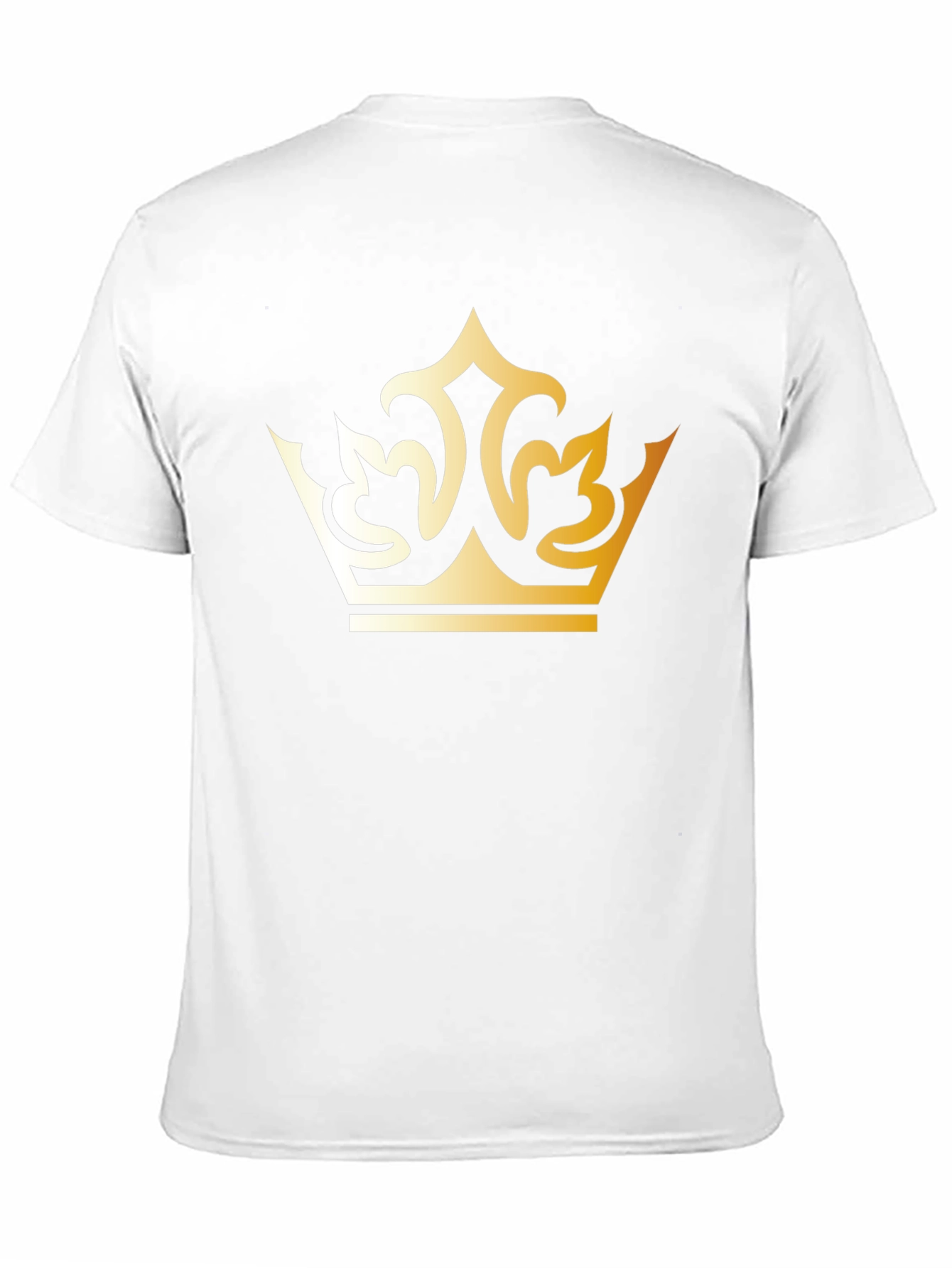 Gold Crown Graphic Black T-Shirt