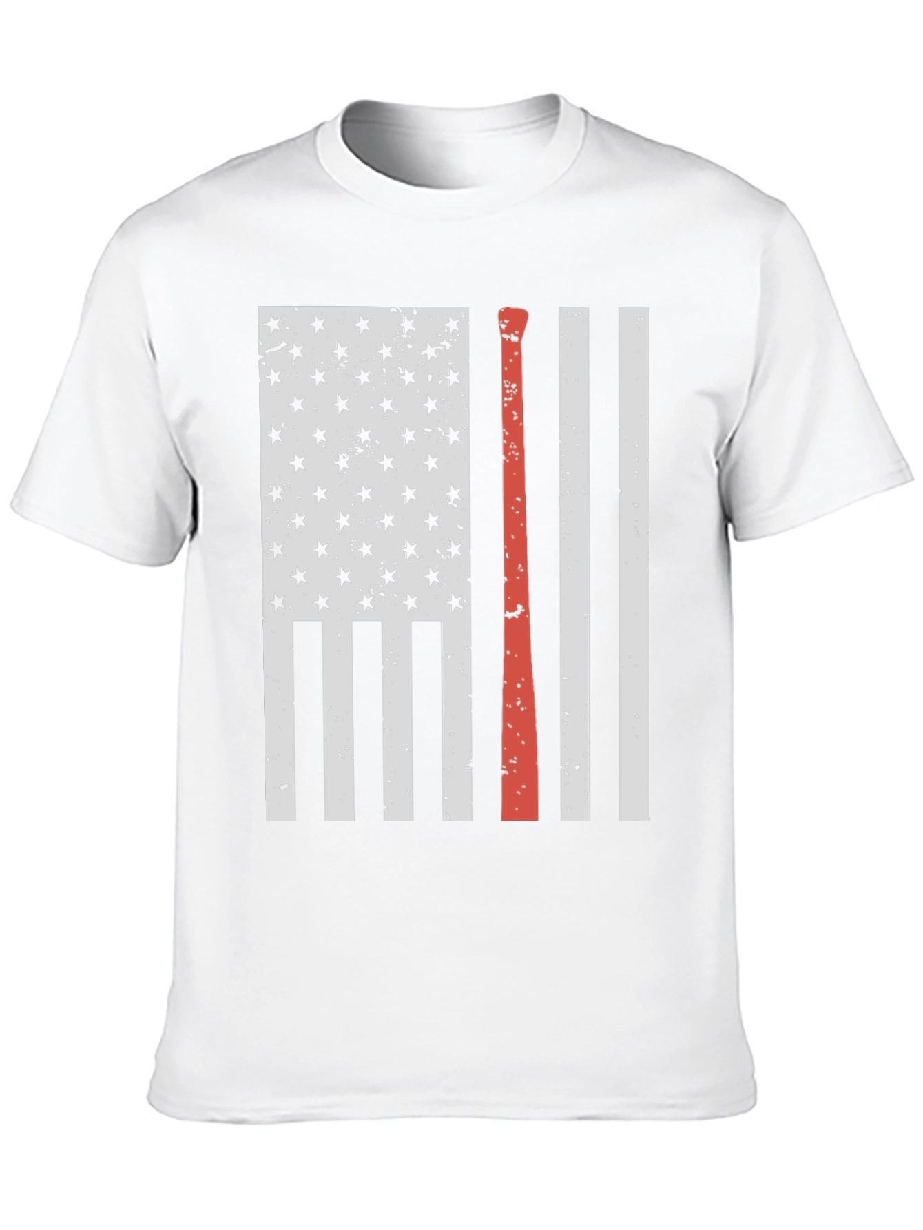 USA Flag Baseball T-Shirt
