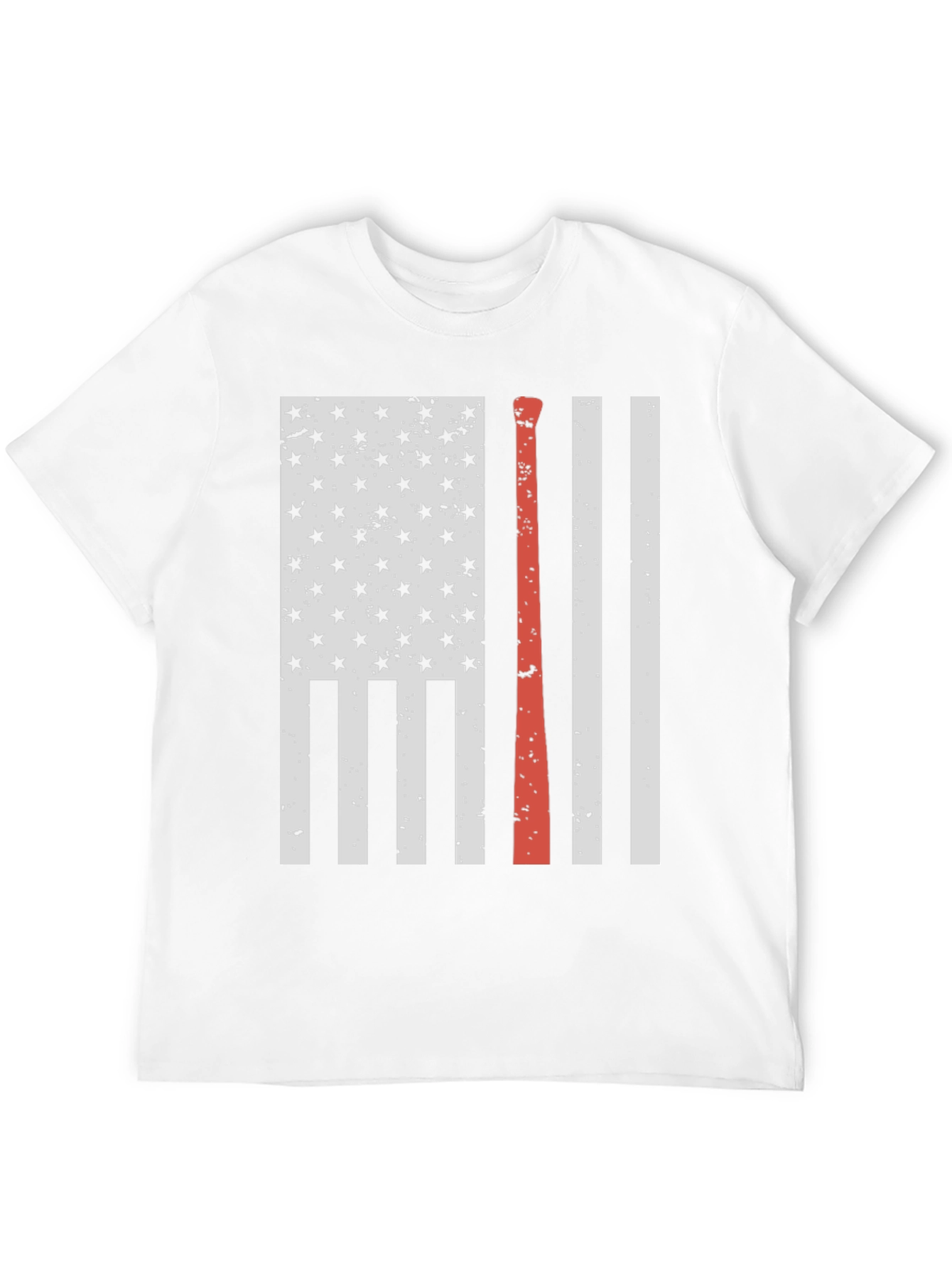 USA Flag Baseball T-Shirt