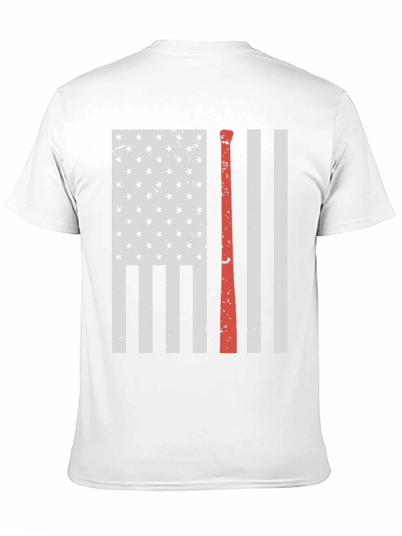 USA Flag Baseball T-Shirt
