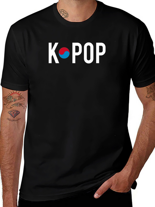 K-Pop Graphic Tee - Trendy Korean Pop Music Shirt