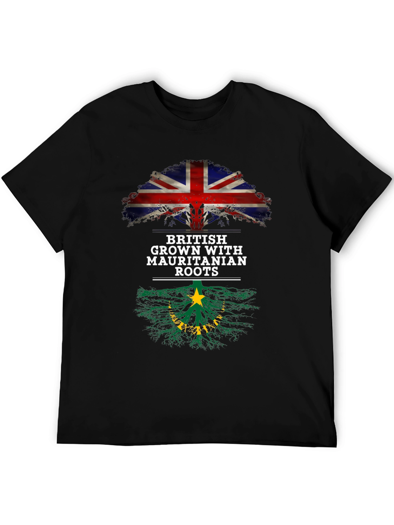 British Grown Mauritanian Roots Graphic Tee
