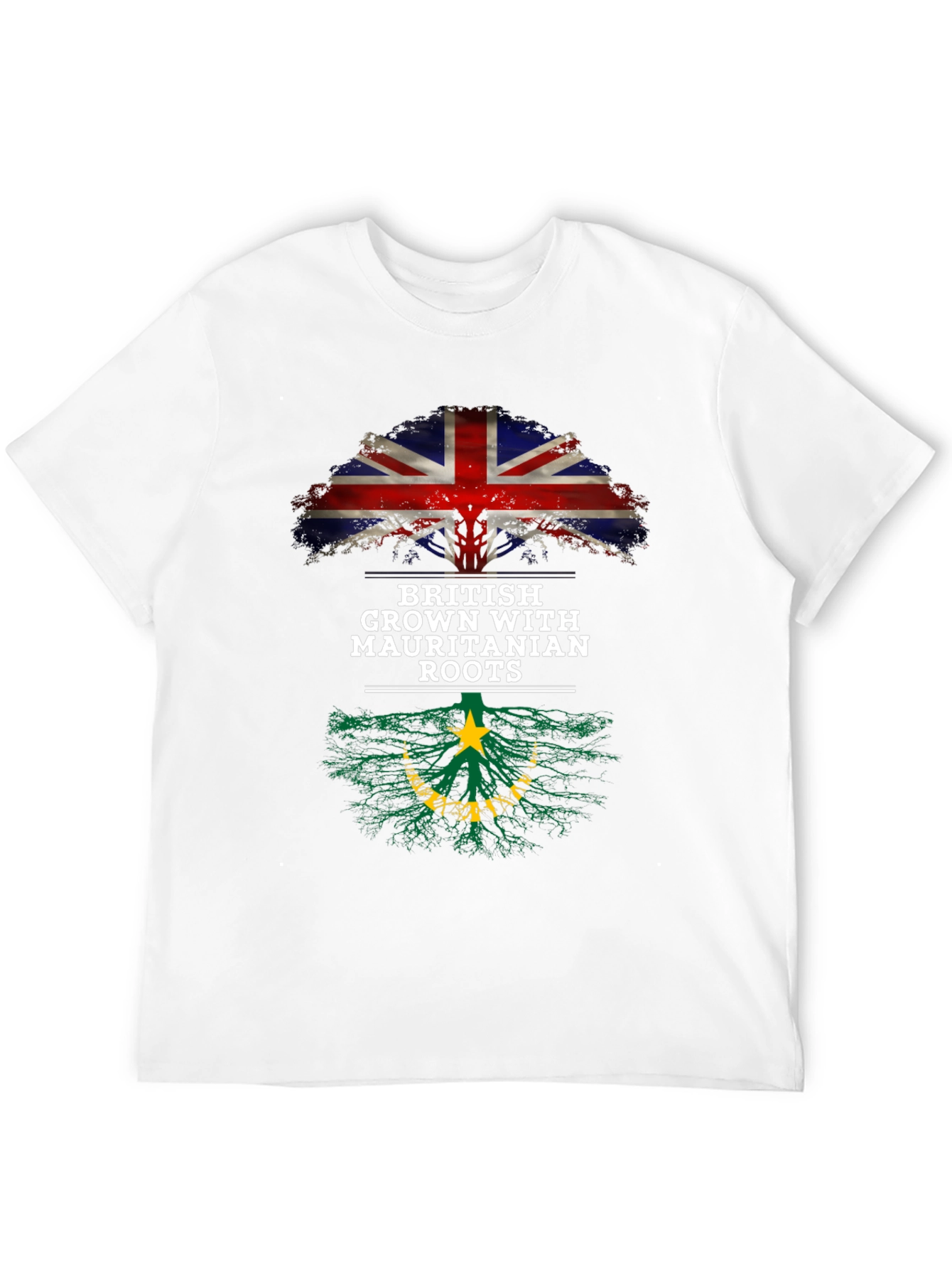 British Grown Mauritanian Roots Graphic Tee