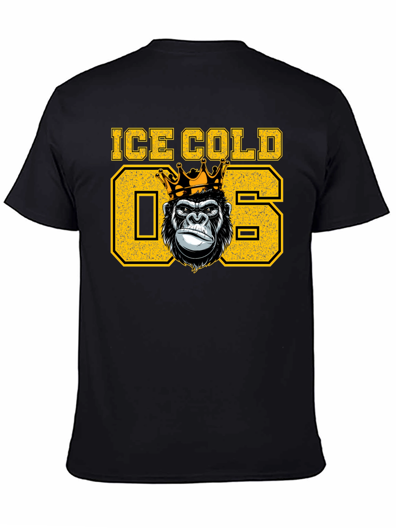 Ice Cold 06 Gorilla King Graphic T-Shirt