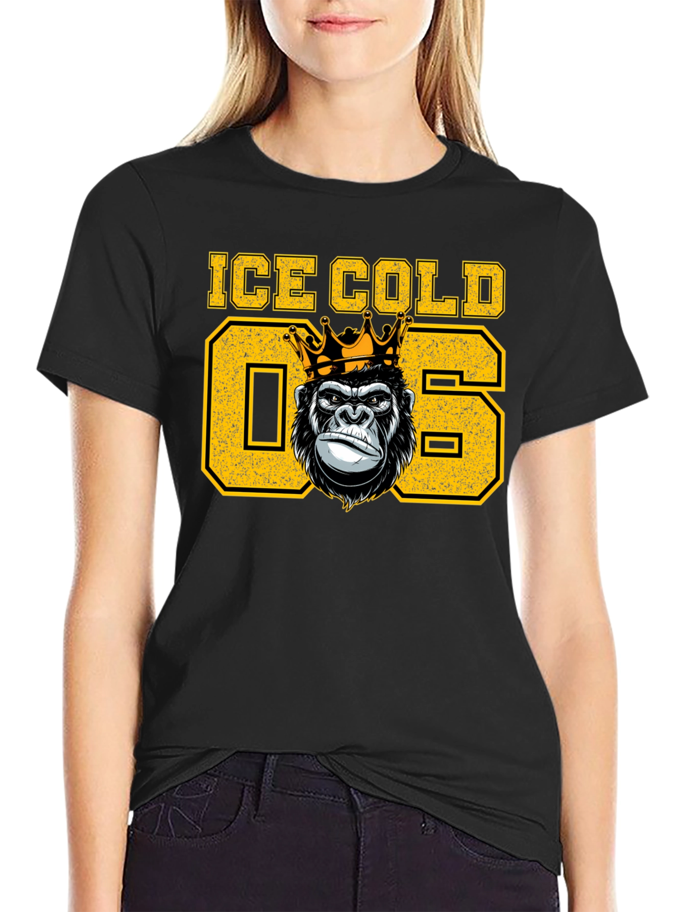 Ice Cold 06 Gorilla King Graphic T-Shirt
