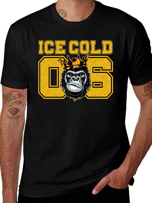 Ice Cold 06 Gorilla King Graphic T-Shirt