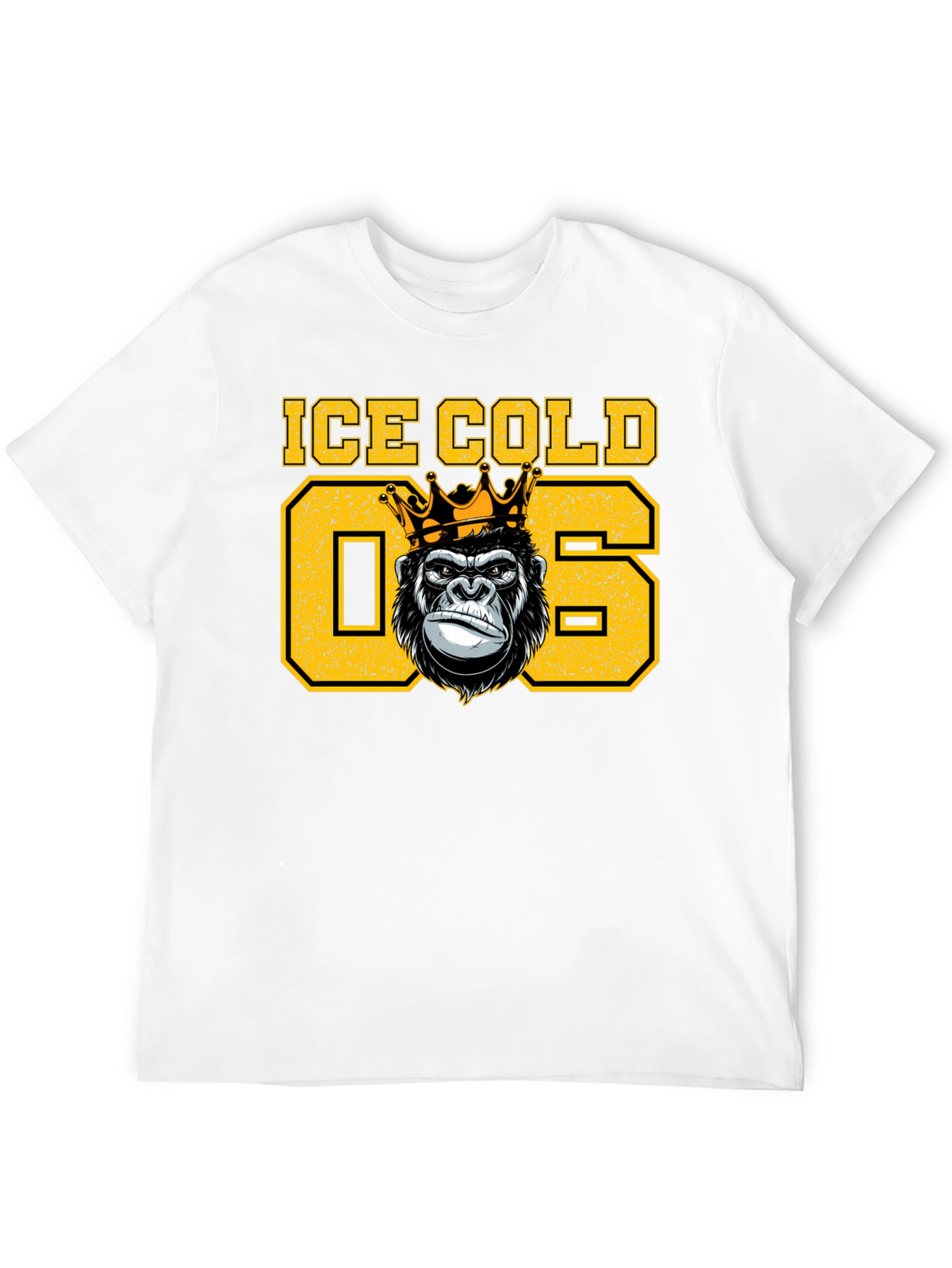Ice Cold 06 Gorilla King Graphic T-Shirt