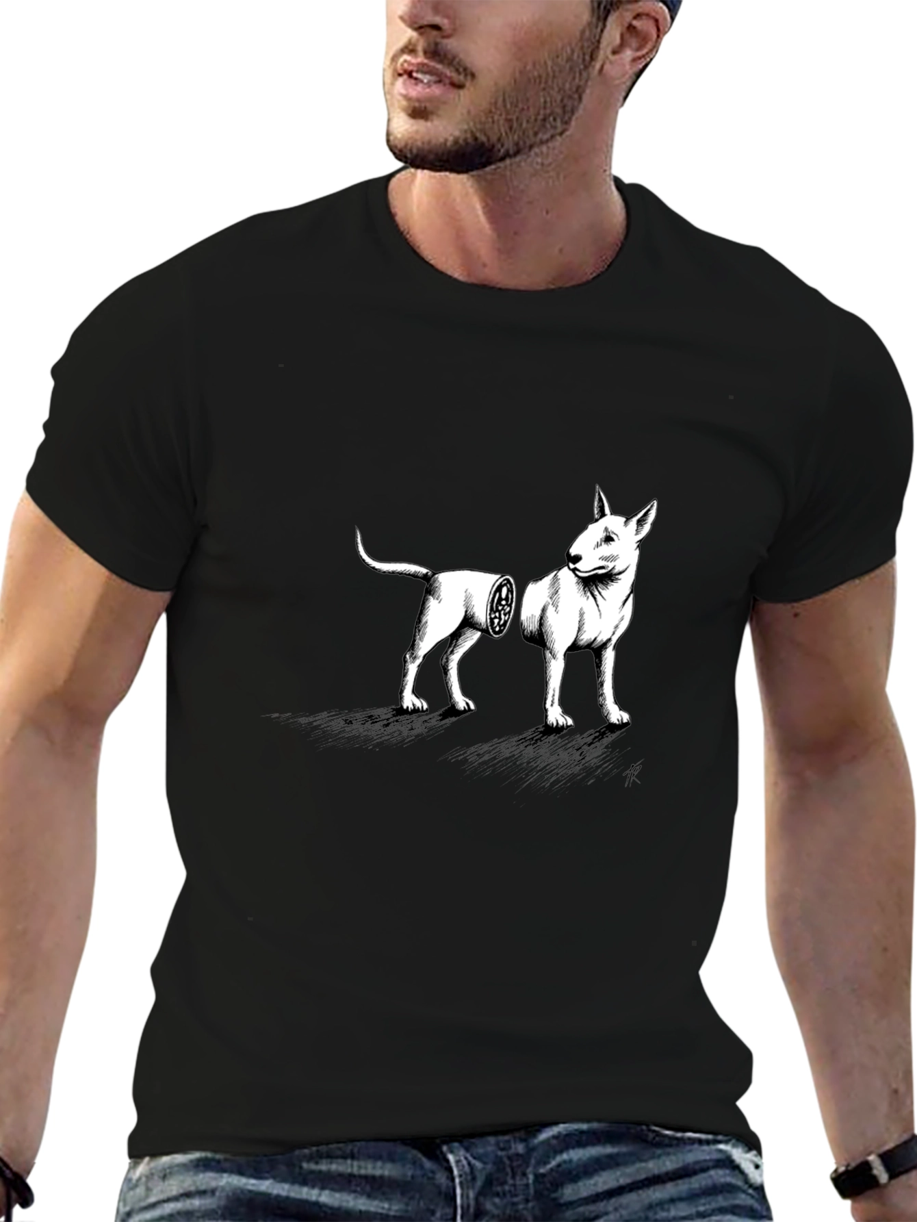 Dog Anatomy T-Shirt - Unique Graphic Tee