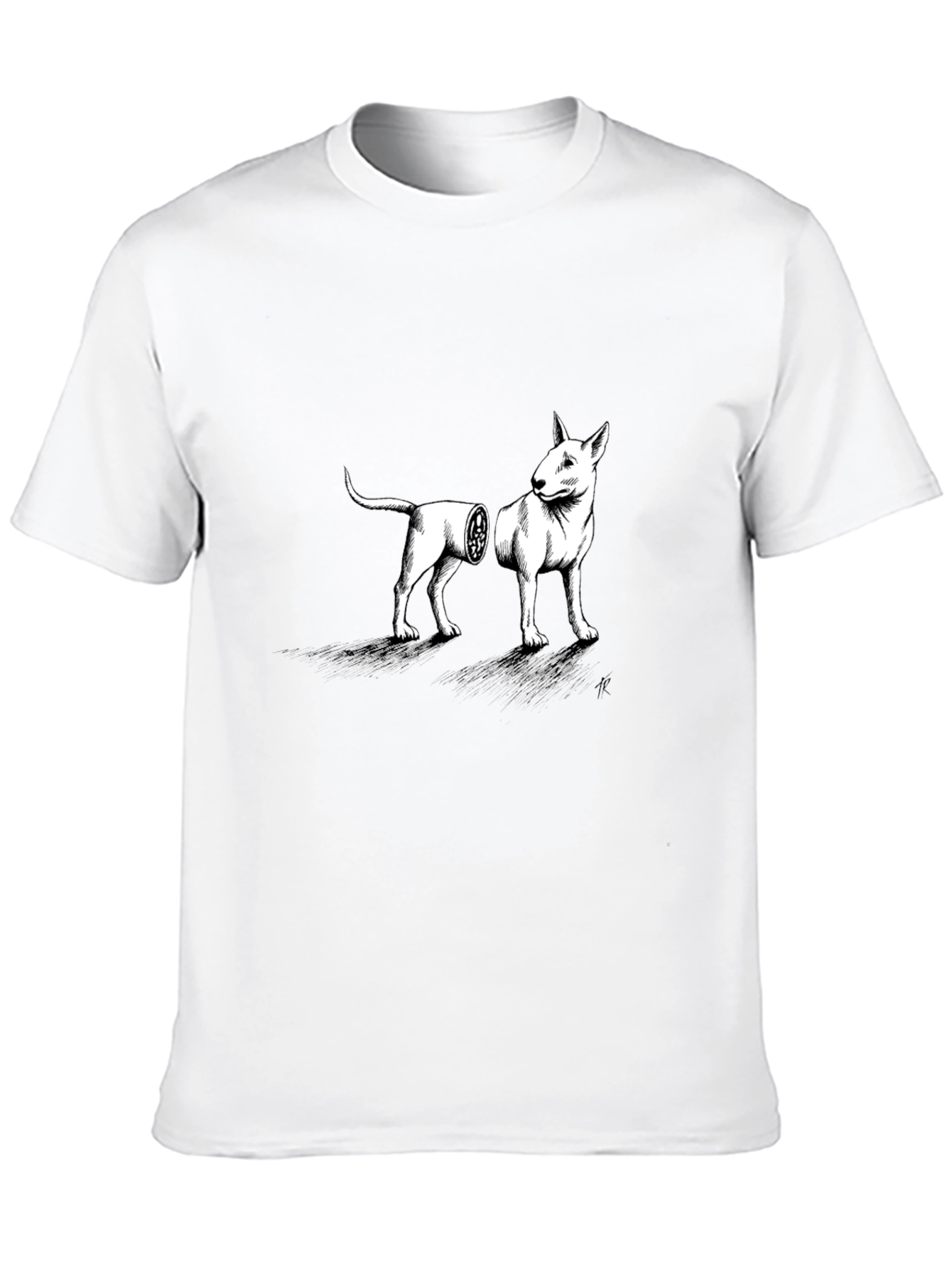 Dog Anatomy T-Shirt - Unique Graphic Tee