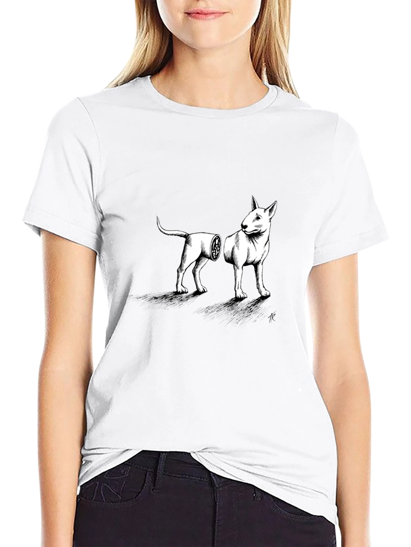 Dog Anatomy T-Shirt - Unique Graphic Tee