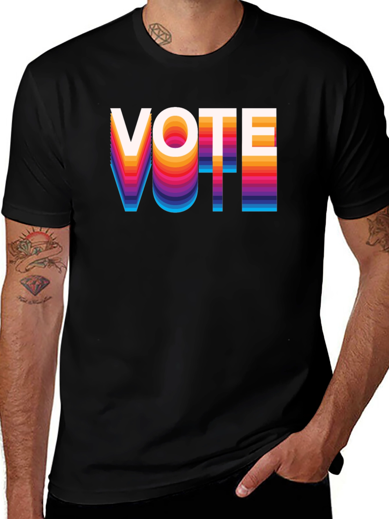 Retro Style Vote T-Shirt
