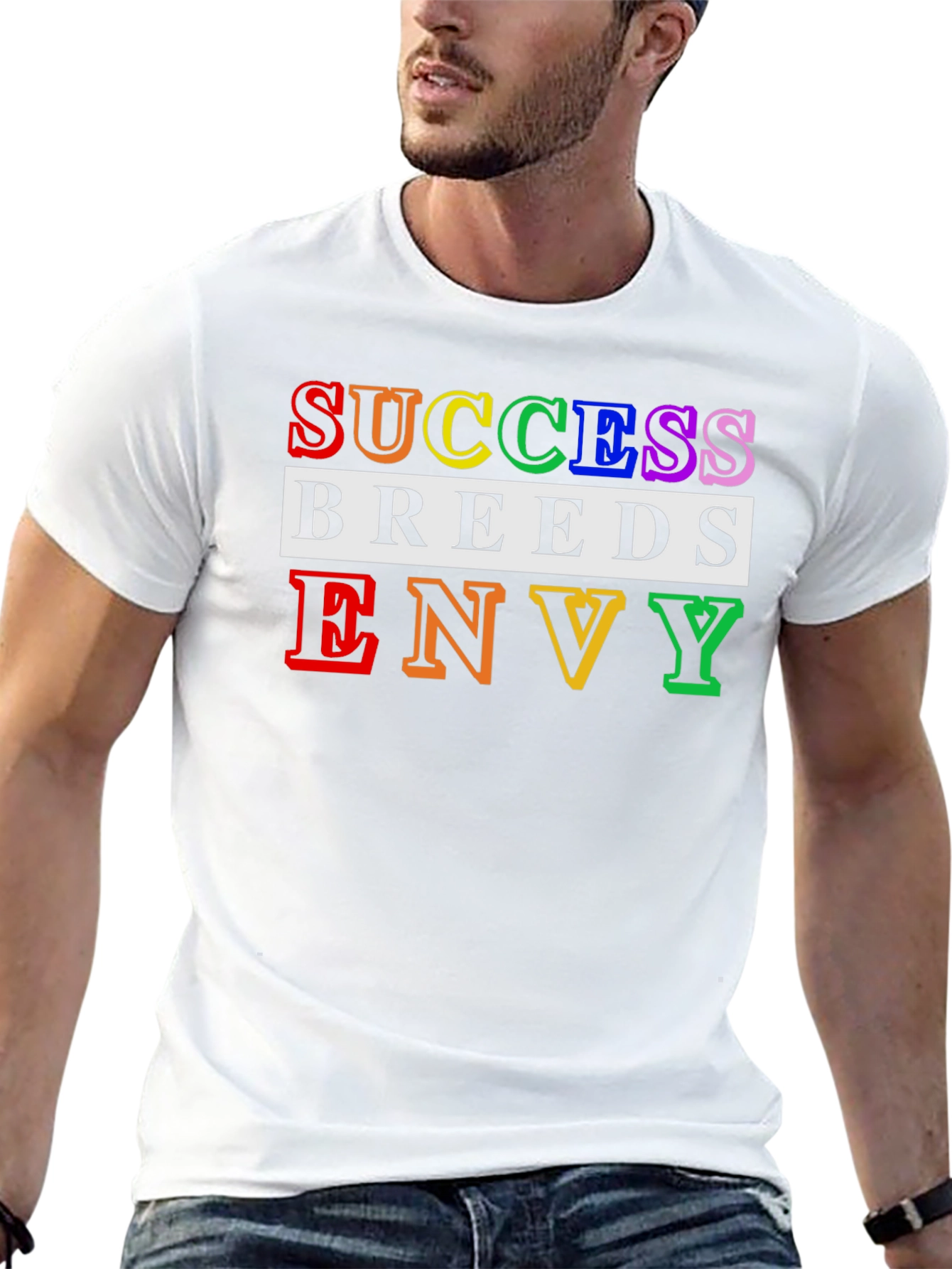 Success Breeds Envy Graphic Tee - Mens Black T-Shirt