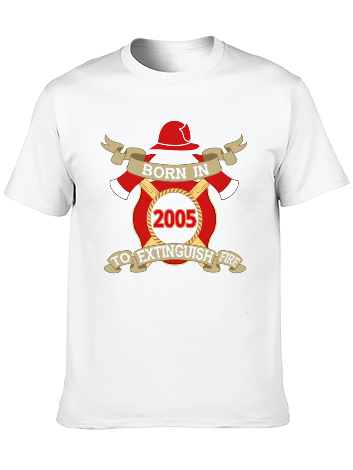 Born in 2005 Firefighter T-Shirt