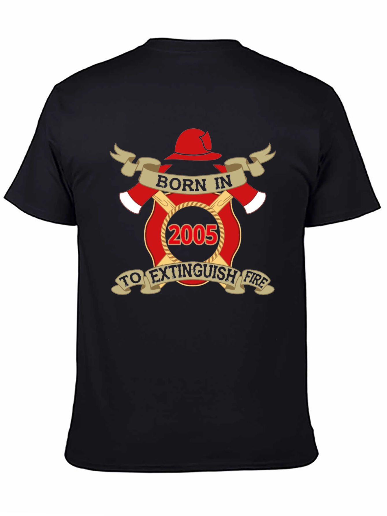 Born in 2005 Firefighter T-Shirt