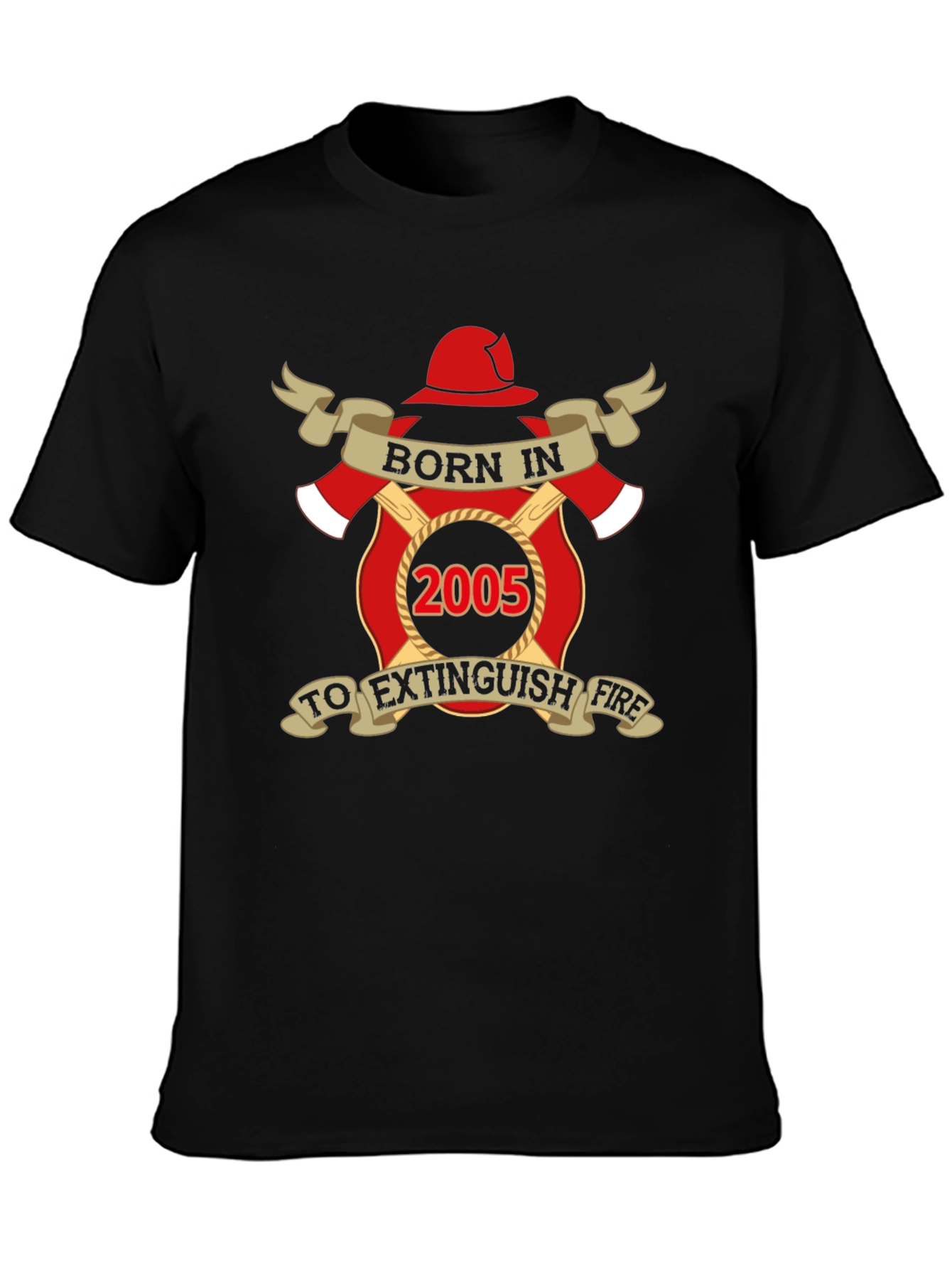 Born in 2005 Firefighter T-Shirt