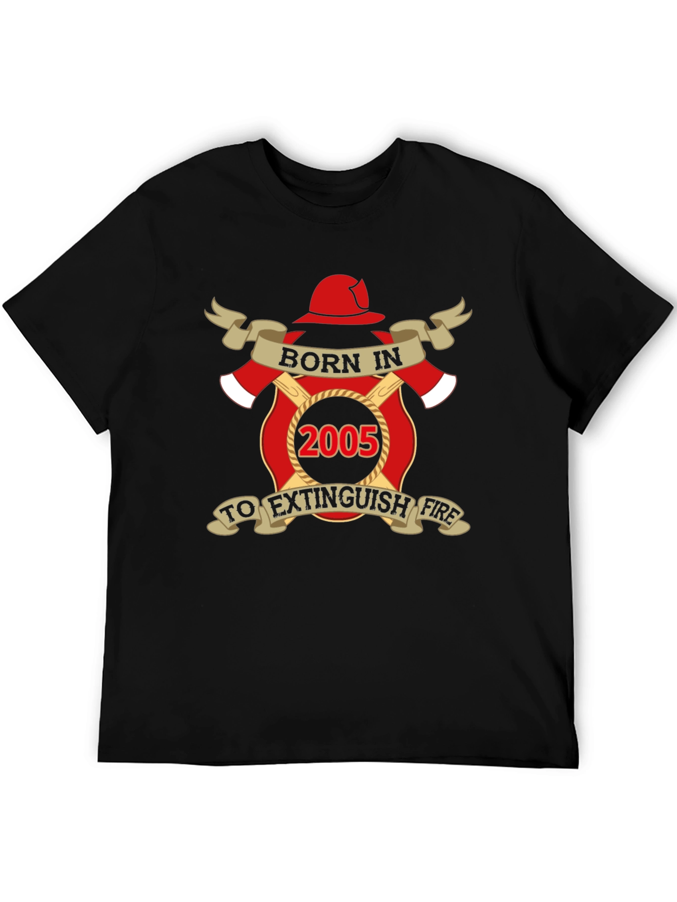 Born in 2005 Firefighter T-Shirt