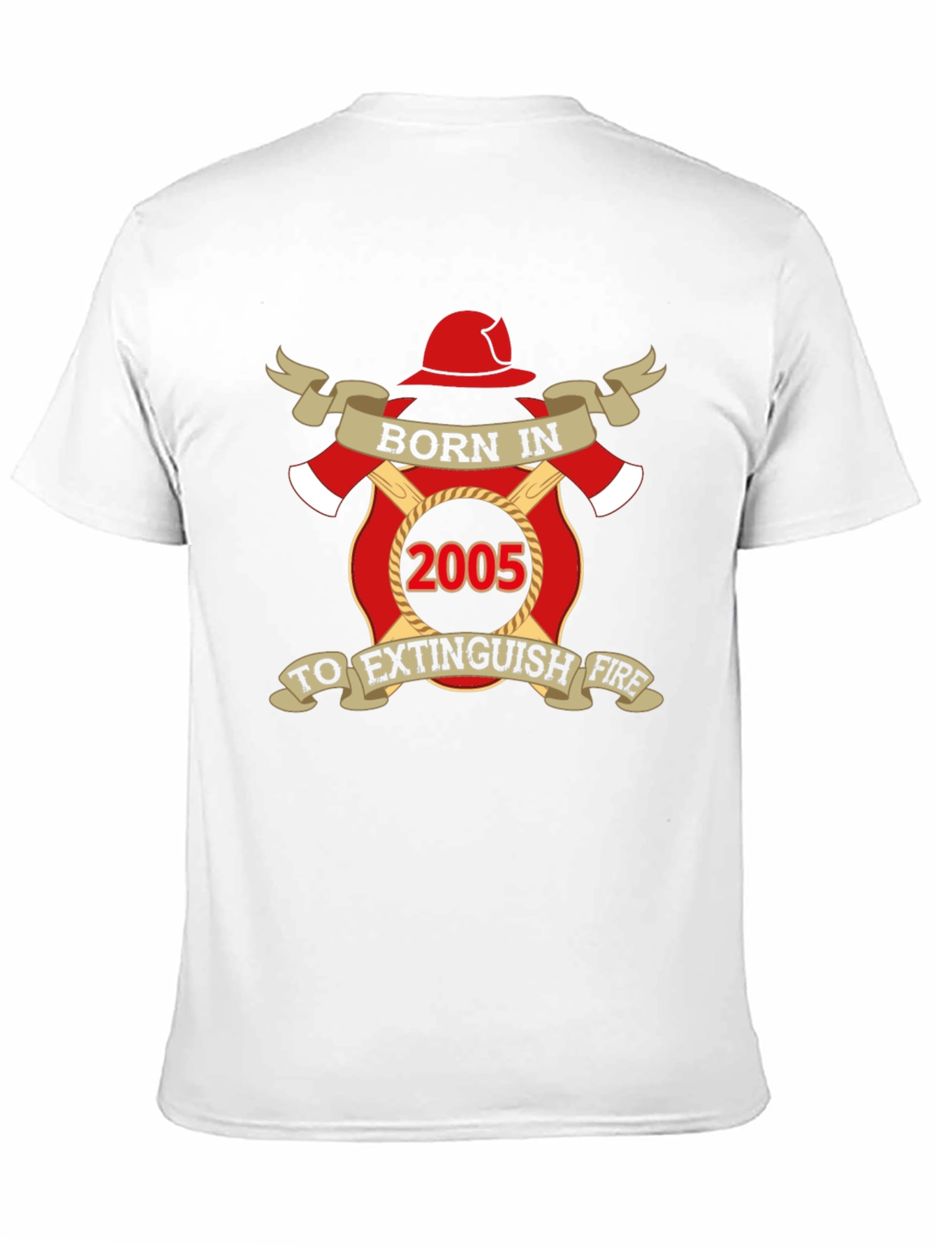Born in 2005 Firefighter T-Shirt