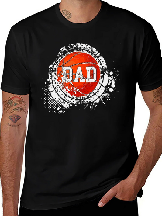 Dad Basketball Graphic T-Shirt