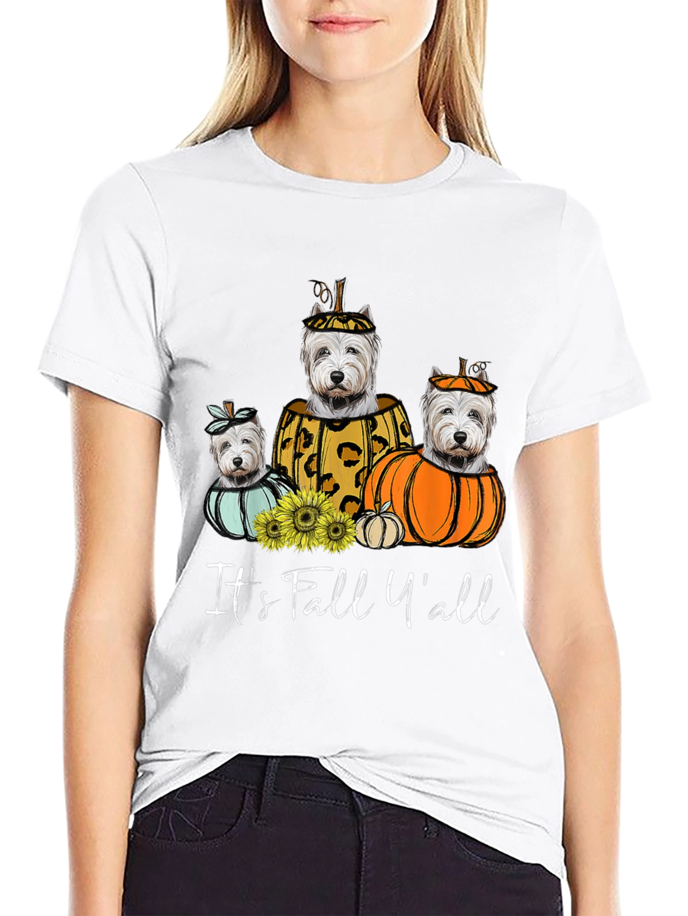 Fall Yall Dog T-Shirt
