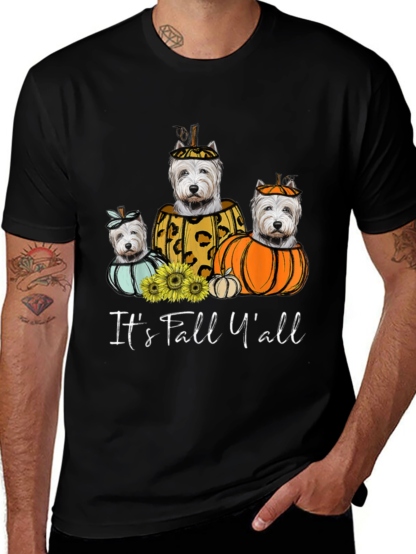 Fall Yall Dog T-Shirt