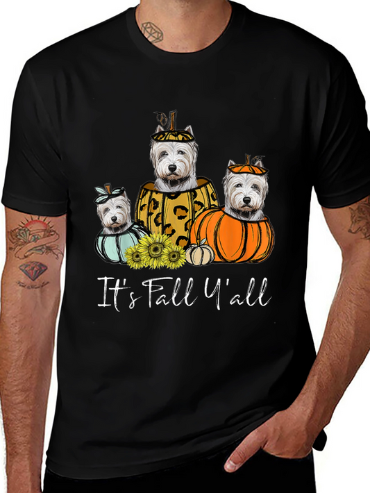 Fall Yall Dog T-Shirt
