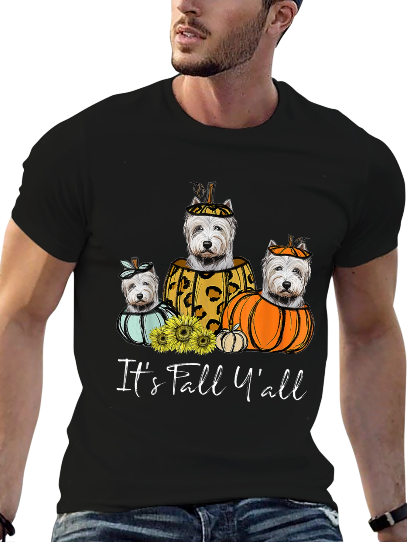 Fall Yall Dog T-Shirt