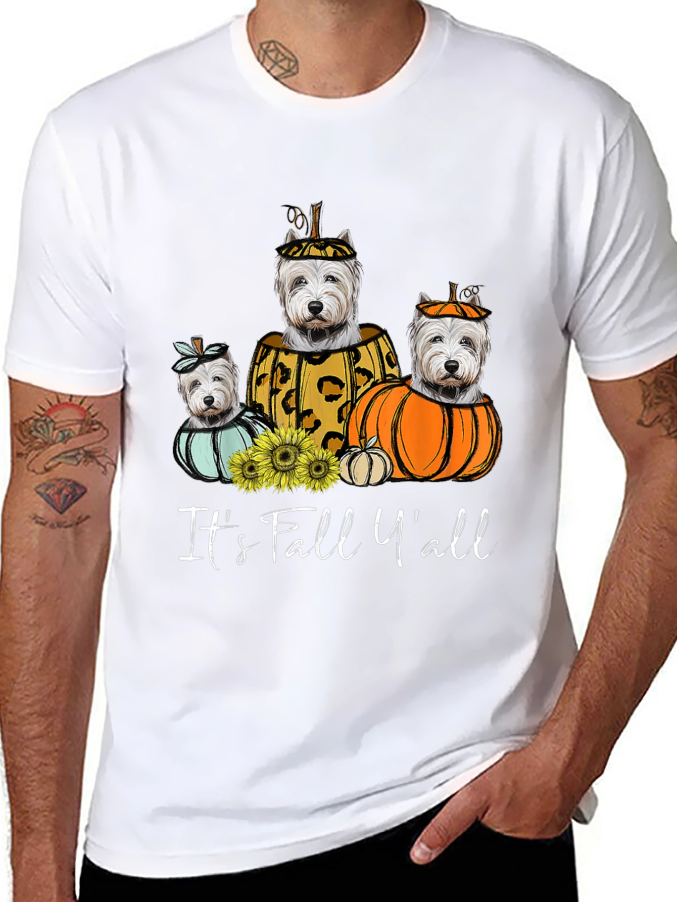 Fall Yall Dog T-Shirt