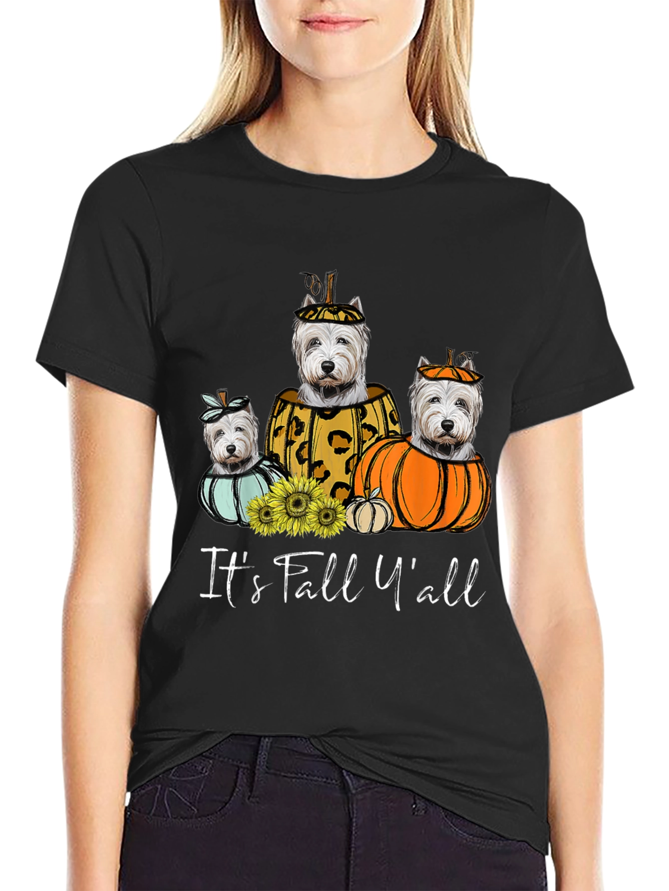 Fall Yall Dog T-Shirt
