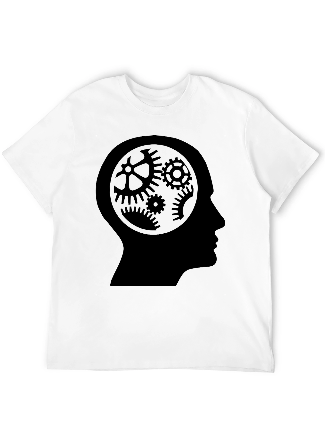 Cog Mind Black T-Shirt - Thinking Tee