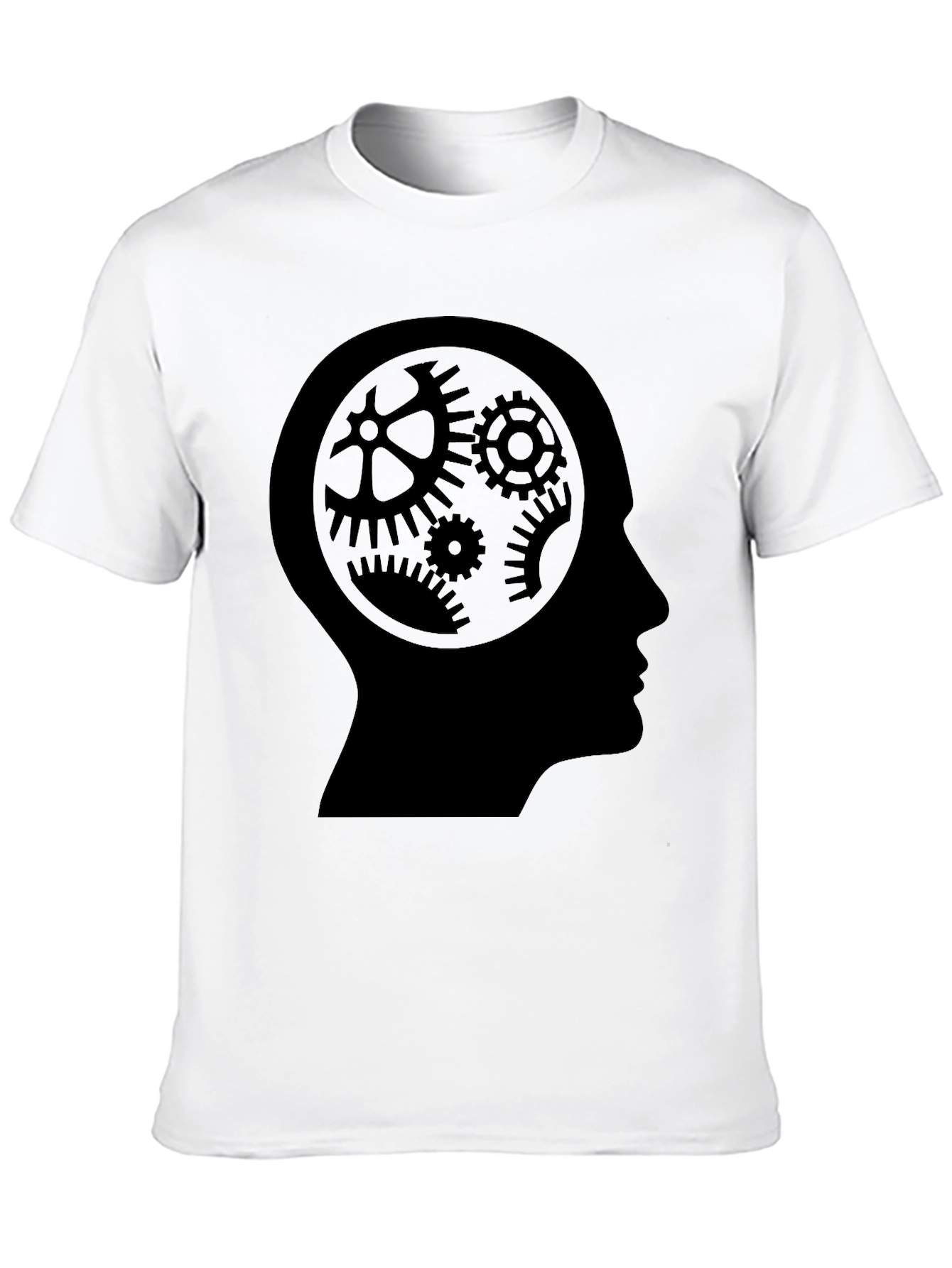 Cog Mind Black T-Shirt - Thinking Tee