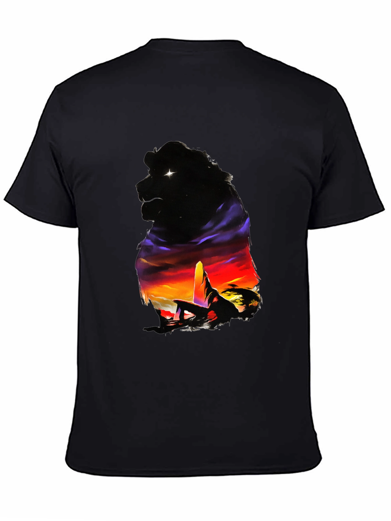 Lion King Sunset T-Shirt - Pride Lands Design