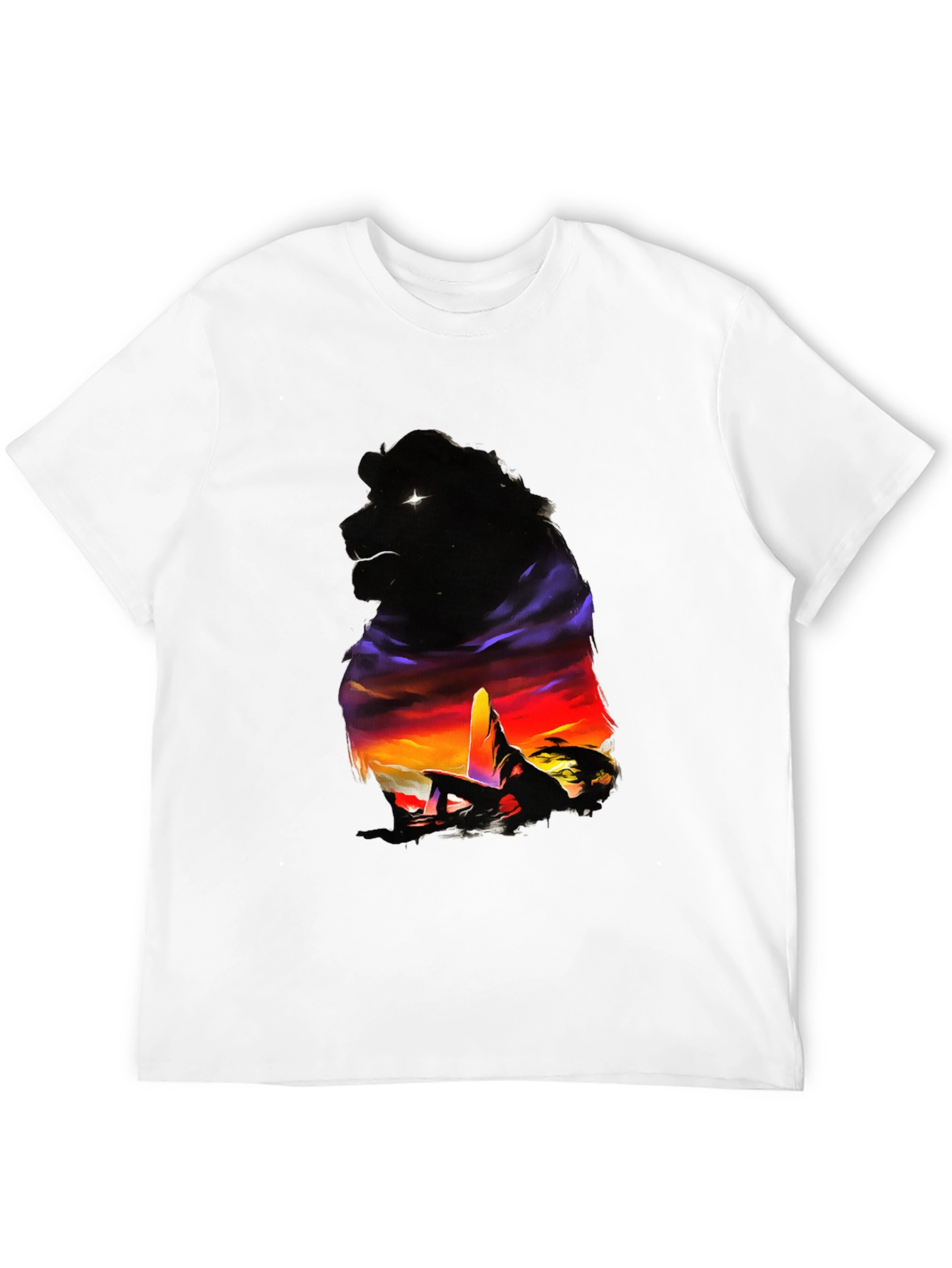 Lion King Sunset T-Shirt - Pride Lands Design