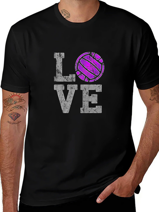 LOVE Volleyball Graphic T-Shirt
