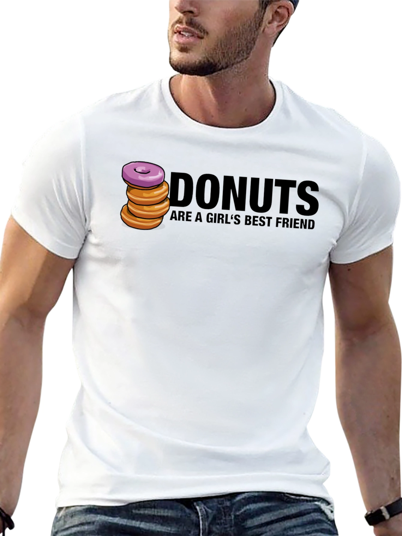 Donuts are a Girls Best Friend T-Shirt