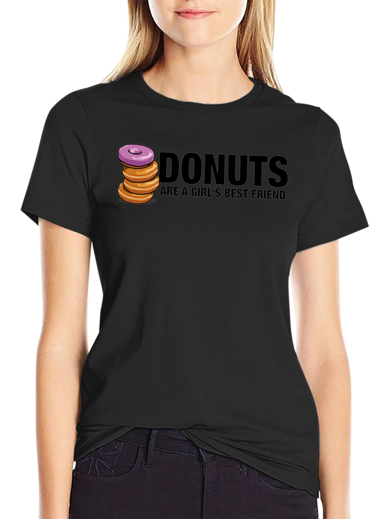 Donuts are a Girls Best Friend T-Shirt
