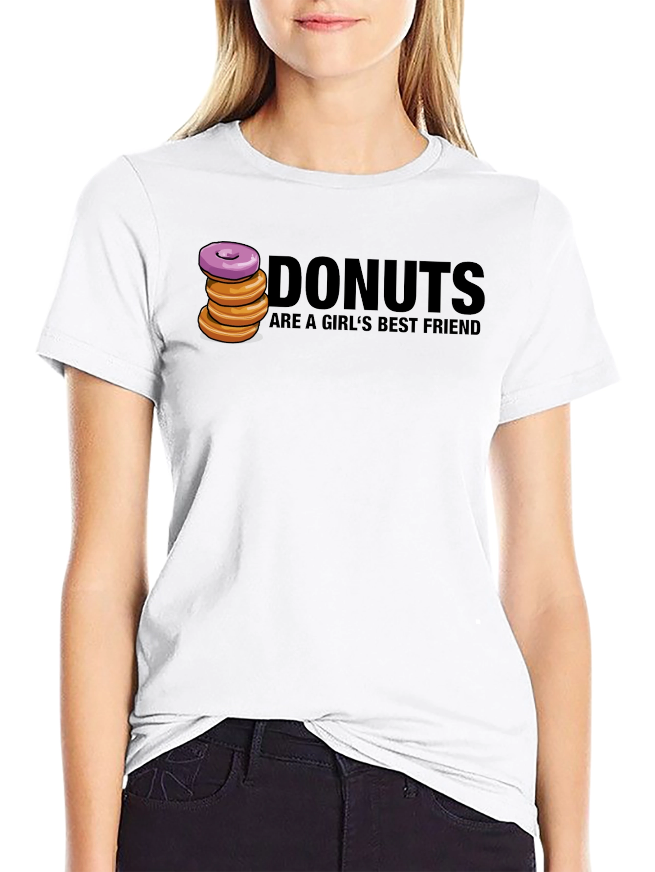 Donuts are a Girls Best Friend T-Shirt