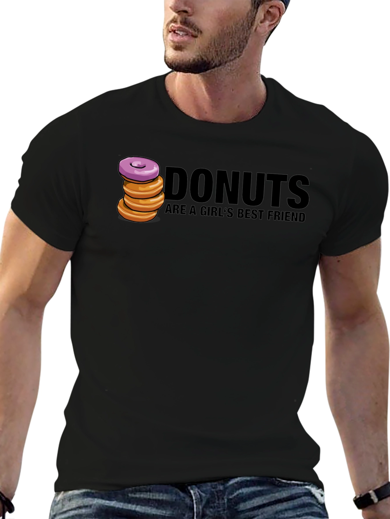 Donuts are a Girls Best Friend T-Shirt