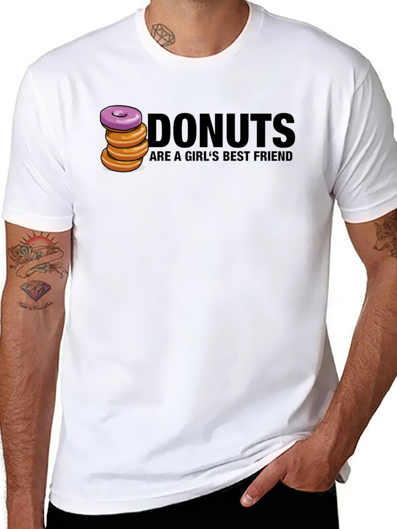Donuts are a Girls Best Friend T-Shirt