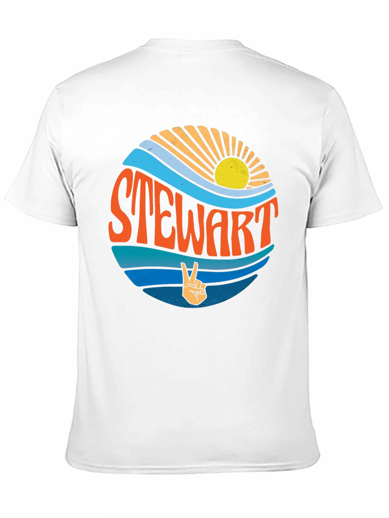 Stewart Retro T-Shirt - Groovy 70s Style