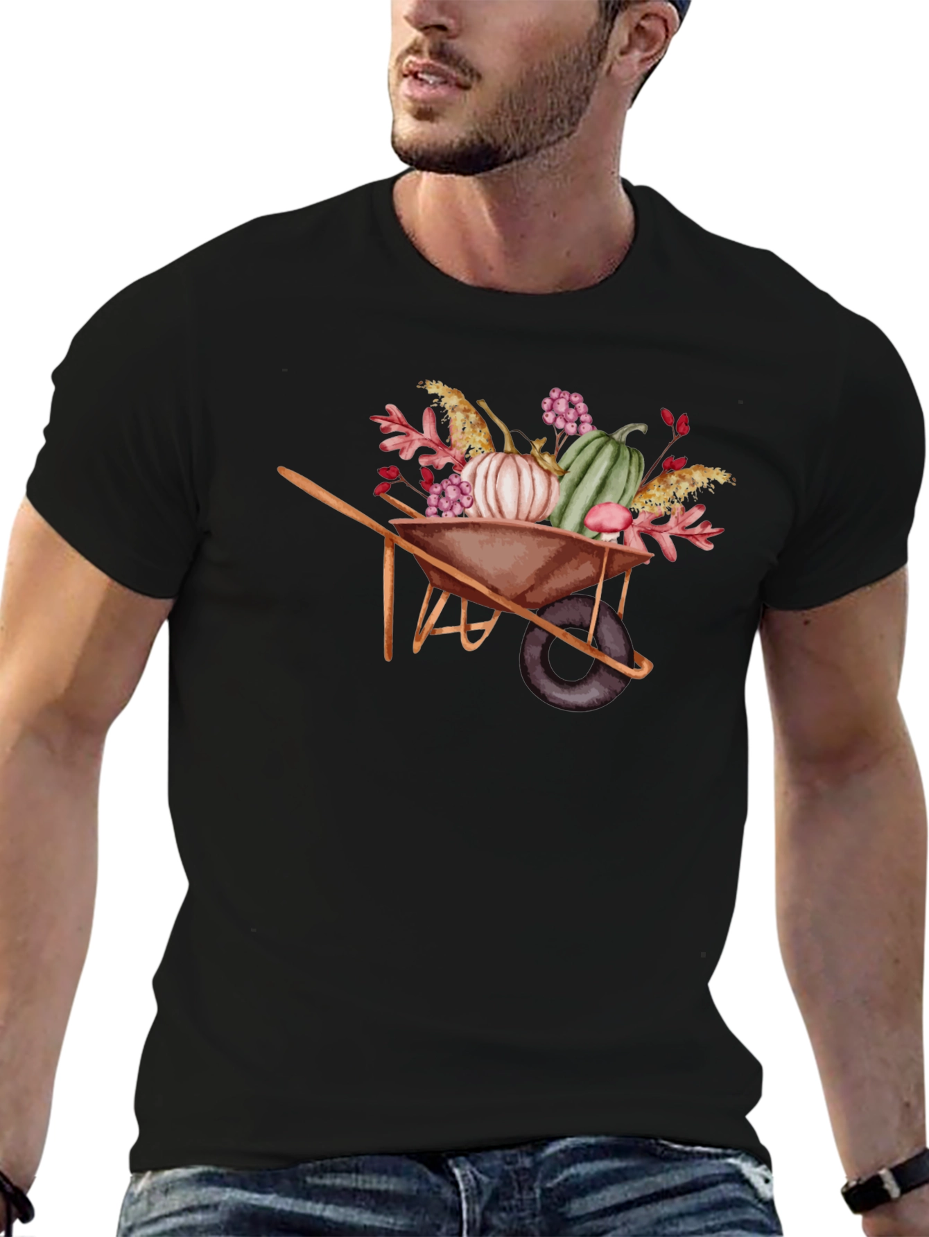 Wheelbarrow Harvest Graphic Tee