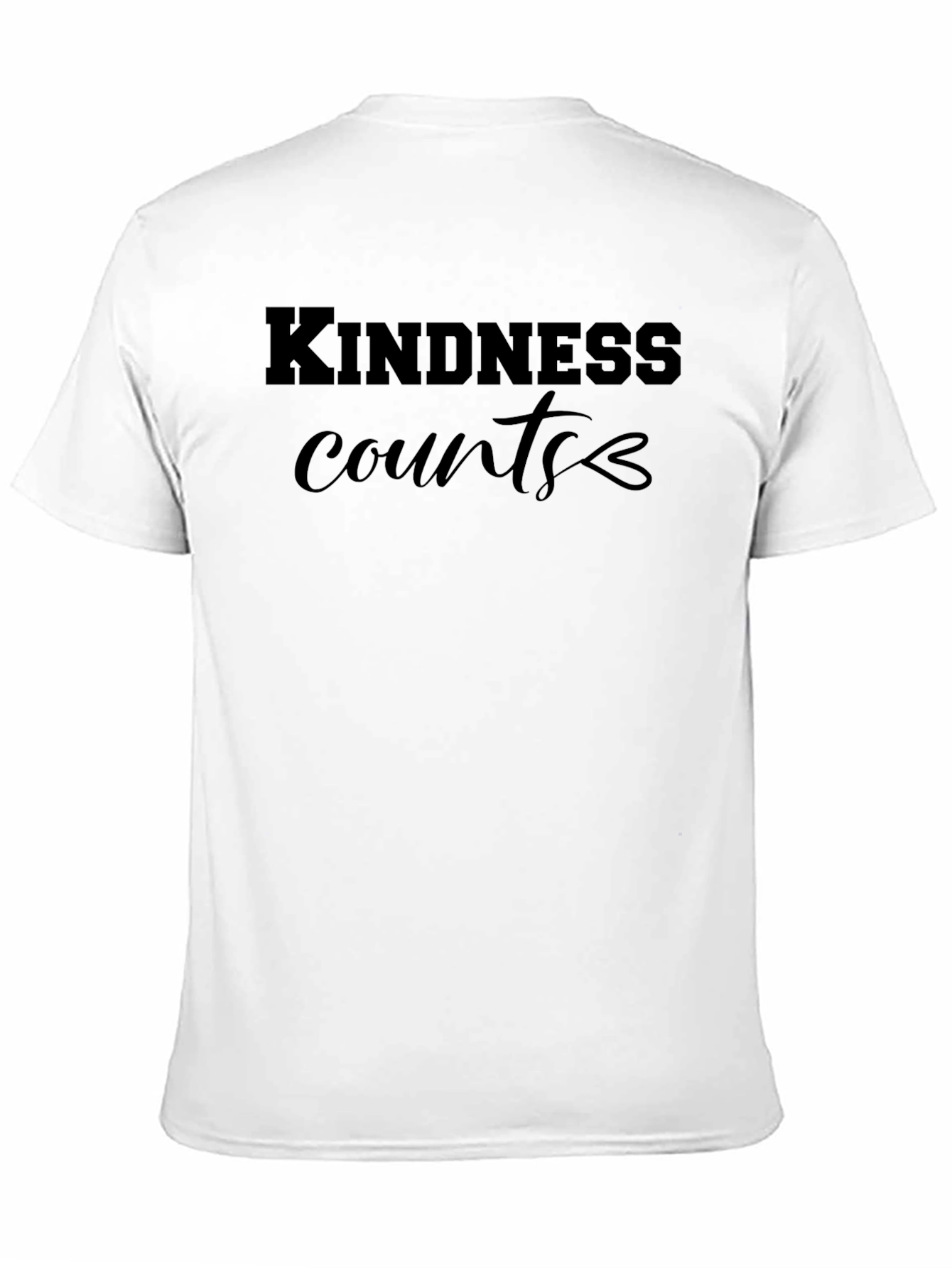 Kindness Counts Graphic Tee - Unisex Soft Cotton T-Shirt