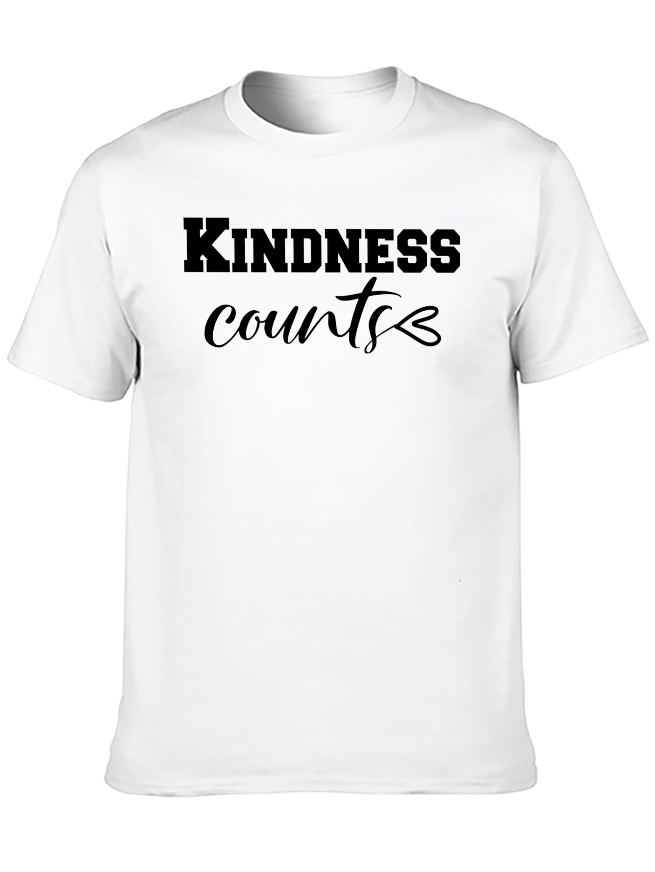 Kindness Counts Graphic Tee - Unisex Soft Cotton T-Shirt