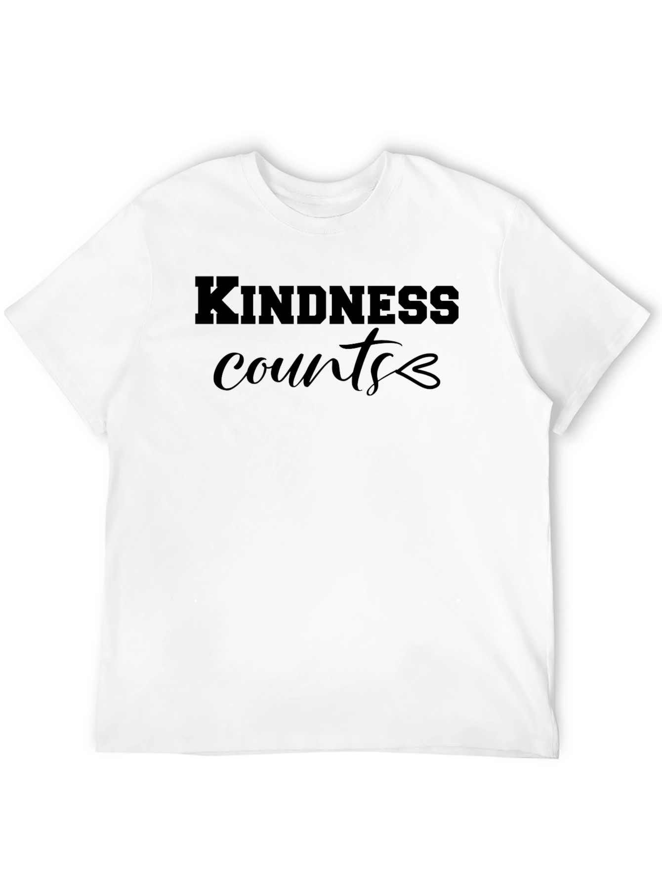 Kindness Counts Graphic Tee - Unisex Soft Cotton T-Shirt